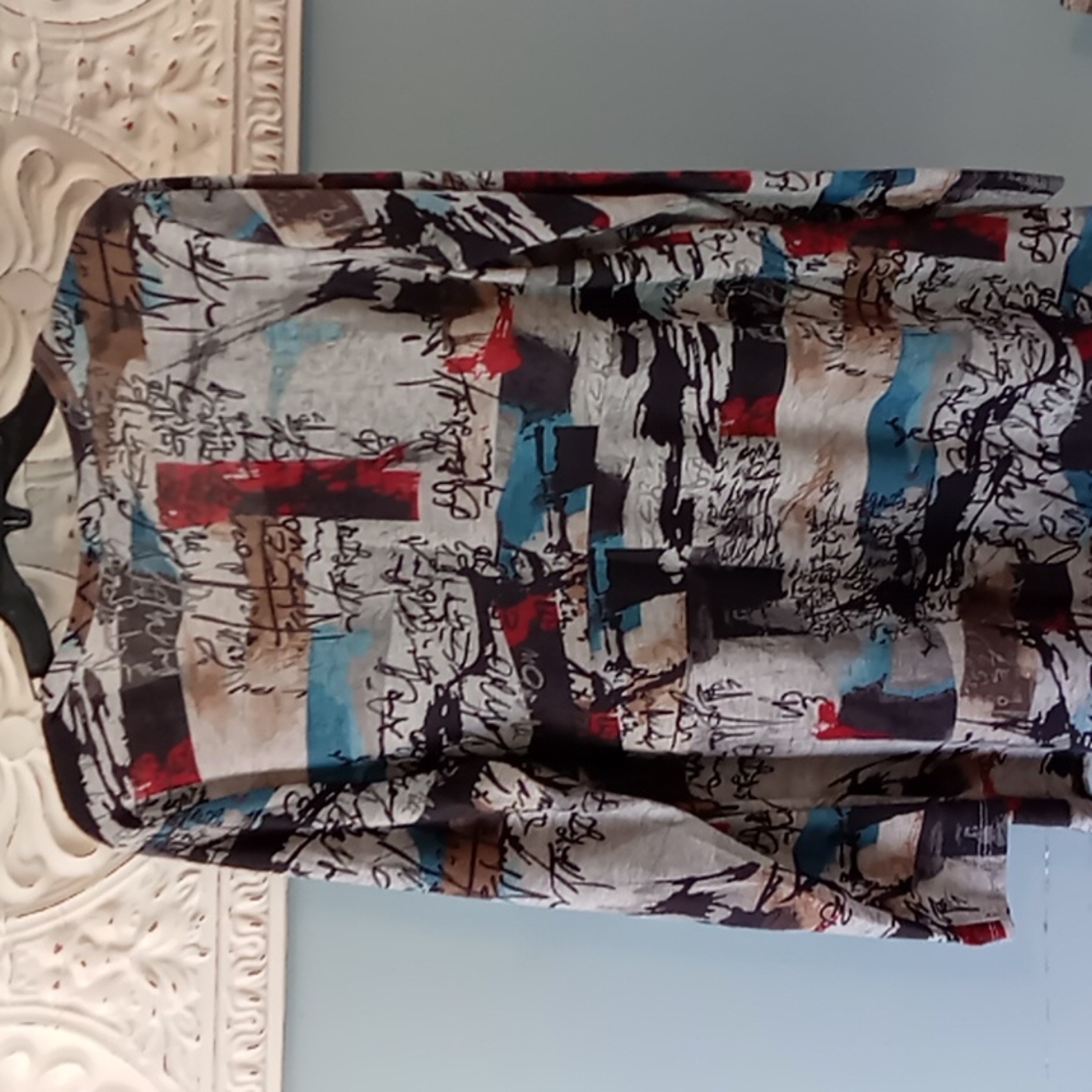 Abstract Sweater Top - Picture 5 of 7